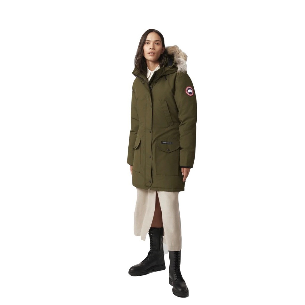Canada Goose Trillium Parka Coat Green